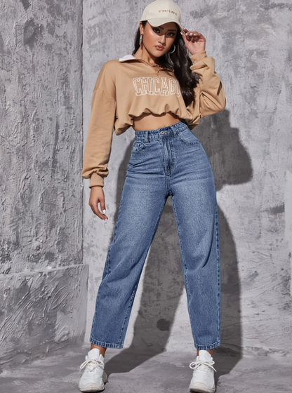 Denim High Waist Fit Jeans