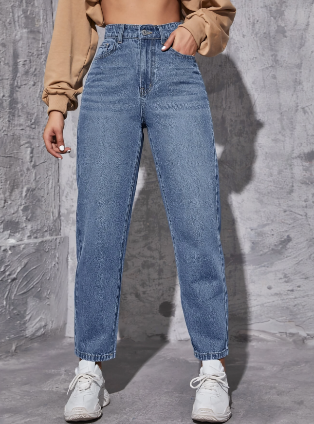 Denim High Waist Fit Jeans