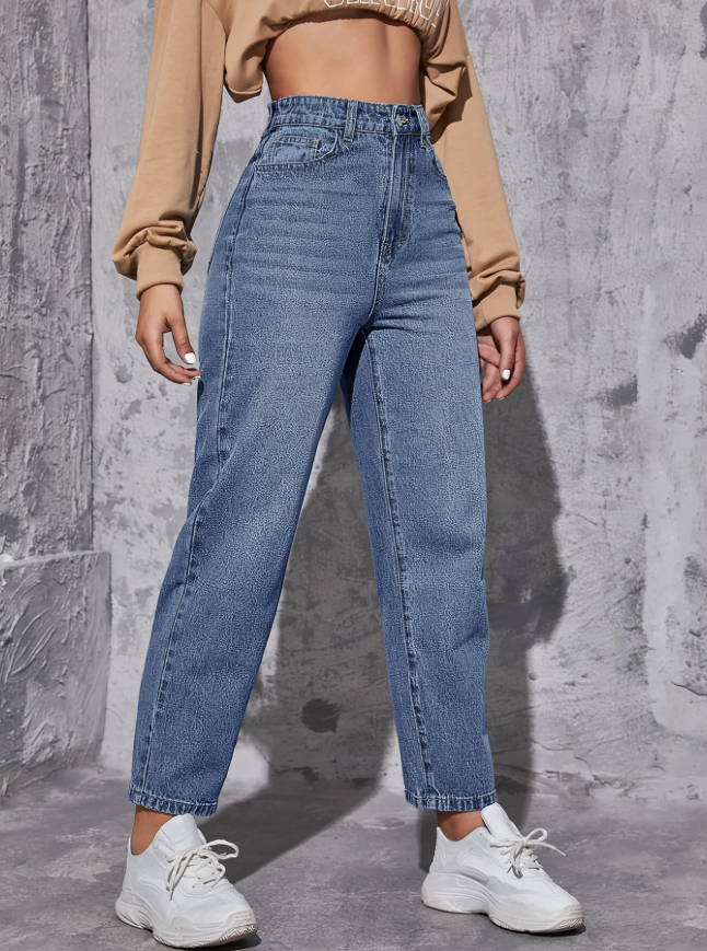 Denim High Waist Fit Jeans